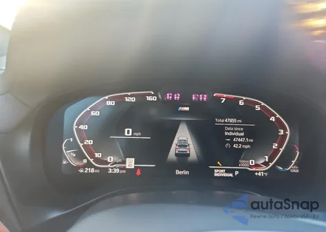 2023 BMW X3 M40I from USA, damaged, VIN 5UX83DP01P9S81172